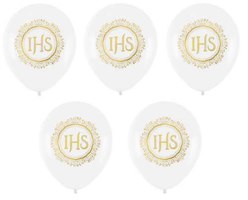 BALONY 5szt KOMUNIA IHS ORNAMENT.png