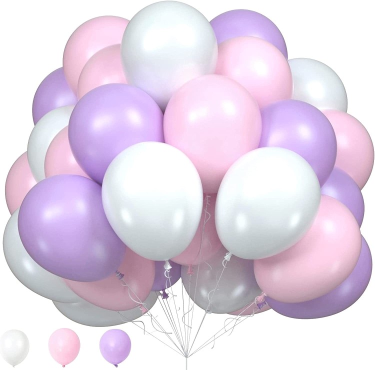 balony 30szt białe + jasny róż + fioletowe.jpg