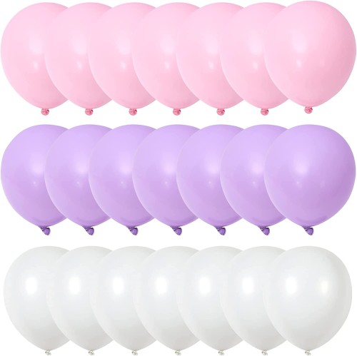 balony 30szt białe + jasny róż + fioletowe 1.jpg