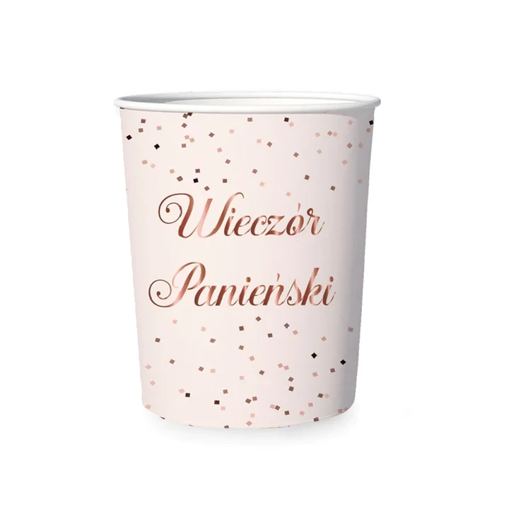 kubki pudrowy róż Wieczór Panieński.webp