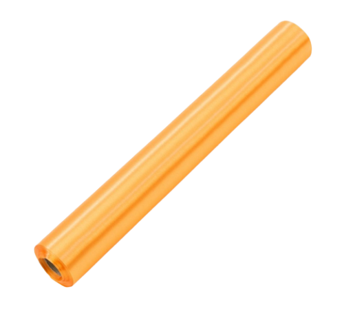 satyna na rolce 36cm jasno pomarańczowa, bieżnik pomarańczowy, dekoracja stołu.png