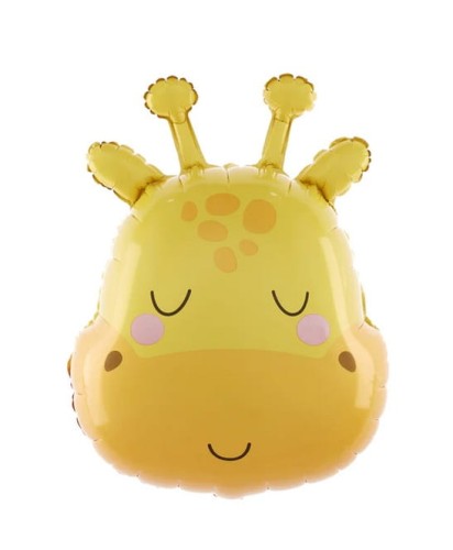 balon foliowy żyrafa, balon żyrafa, balon żyrafka, balon safari, balony safari, dekoracje safari, urodziny safari, balony zoo, balony zwierzęta, urodziny ze zwierzętami,  balony na urodziny dziecka.jpg