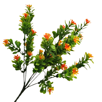 bukiet z pomarańczowo żółtymi kwiatuszkami.png