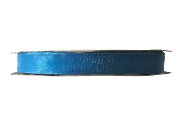 wstążka szyfonowa niebieska 9mm 9105