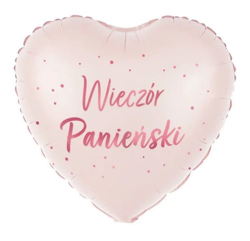 balon wieczór panieński, balon na wieczór panieński, balon serce, różowy balon serce, balony panieńskie, dekoracje na wieczór panieński.jpg