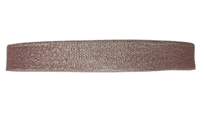 wstążka brokatowa nr11 liliowa + srebrna