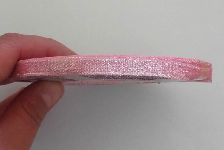 wstążka brokatowa 6mm kolor nr 20 - 01