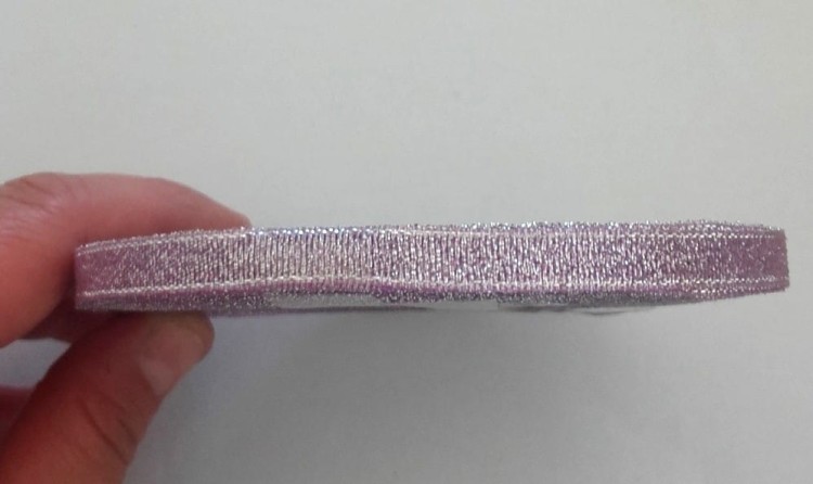 wstążka brokatowa 6mm kolor 21 - 01