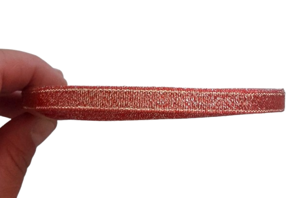 wstążka brokatowa 6mm kolor nr 26