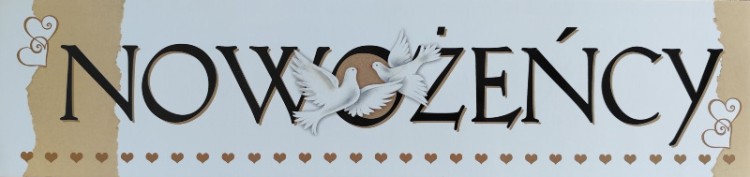 tablica Nowożeńcy + gołębie 1.jpg