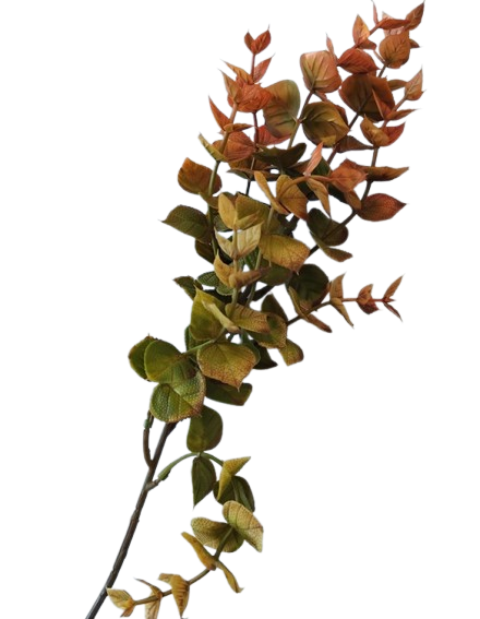 gałązka dekoracyjna 48cm pomarańczowe listki 48cm.jpg