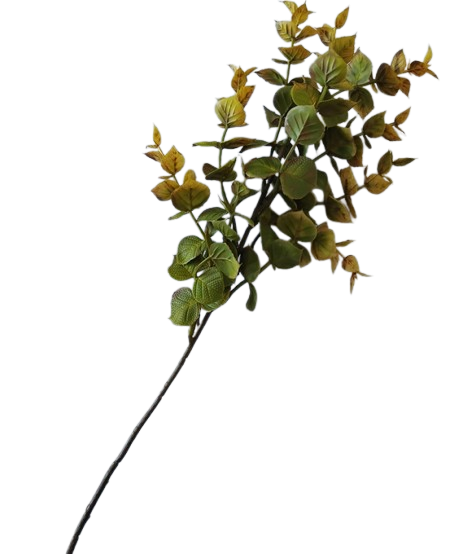 gałązka dekoracyjna 48cm musztardowe jesienne listki 48cm.jpg - 01