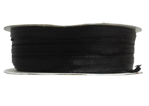wstążka satynowa 3 mm 90m Aksa 8141 - czarna.jpg
