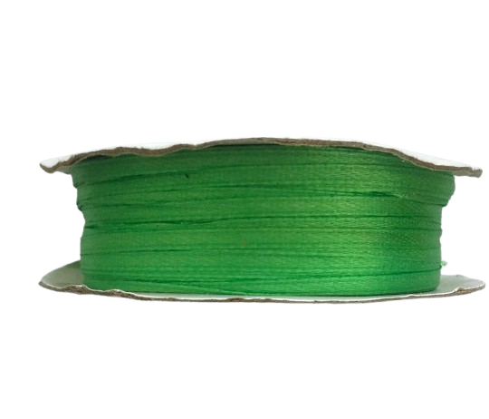 wstążka satynowa 3mm 90m Aksa 8075 - jasnozielona.jpg