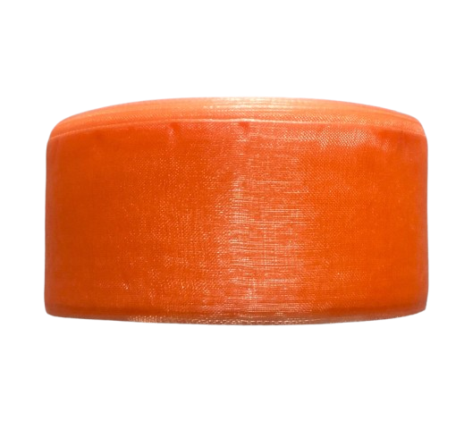 wstążka szyfonowa, organza 38mm morelowa 32m.jpg