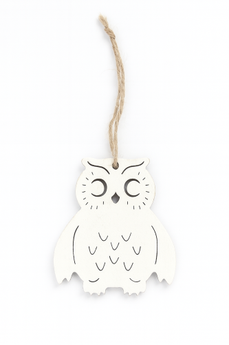 dekoracje handmade, scrapki drewniane, eco dekoracje, ozdoby naturalne, dekoracje scandi, dodatki florystyczne, ozdobna sowa biała, tanie dekoracje, wyprzedaż magazynowa, ozdoby do stroików, zawieszki zimowe, dekoracje dla innych, choinkowe zawieszki
