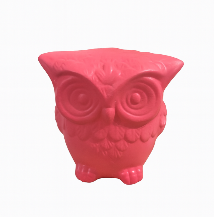 sowa różowa, figurka sowa różowa, sowa dekoracyjna , ozdoby do pokoju dziecka, dekoracje DIY, figurka do dekoracji, dekoracje kreatywne, dodatki do wnętrz, led , podświetlana sowa , lampka nocna