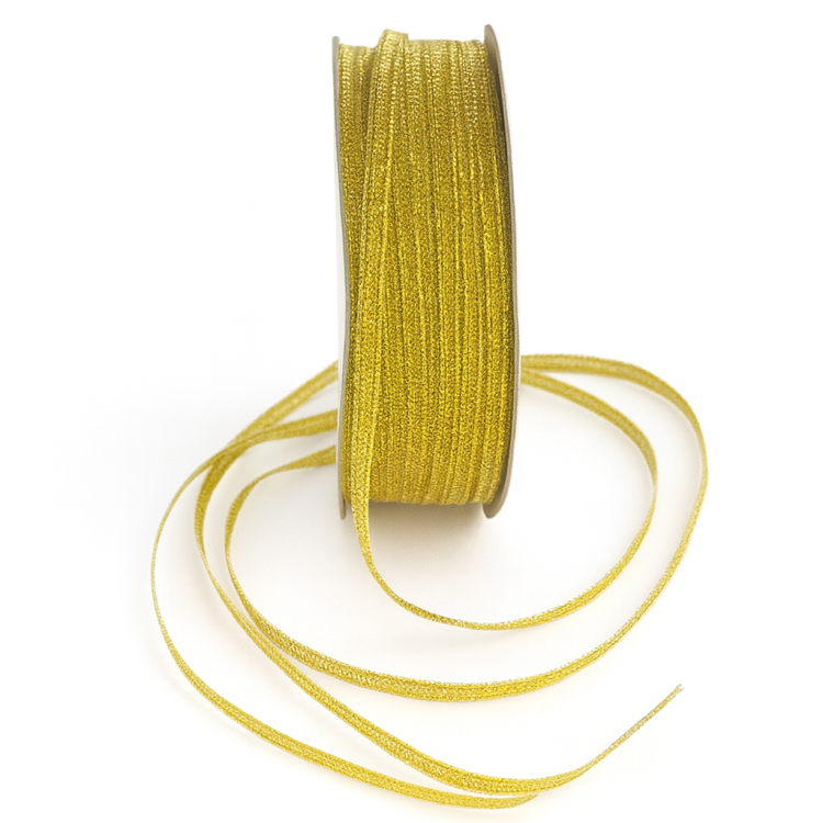 akcesoria florystyczne, materiały do dekoracji, wstążka połyskująca, wstążka do wianków, wstążka do dekoracji, wstążka dekoracyjna brokat, wstążka brokatowa, złota wstążka, złota wstążka brokatowa