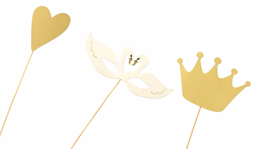 zestaw do zdjęć, rekwizyty do zdjęć, dekoracje do zdjęć, fotobudka akcesoria, akcesoria do fotobudki, dekoracje ślubne, dekoracje weselne, dodatki weselne, serce dekoracyjne, łabędzie dekoracyjne, korona dekoracyjna, dekoracje romantyczne