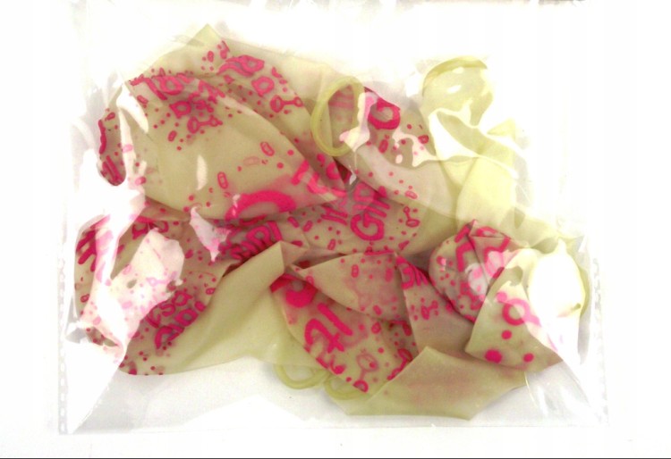 balony z napisem dla dziewczynki, balon dla dziewczynki, balony na baby shower, baby shower dziewczynki