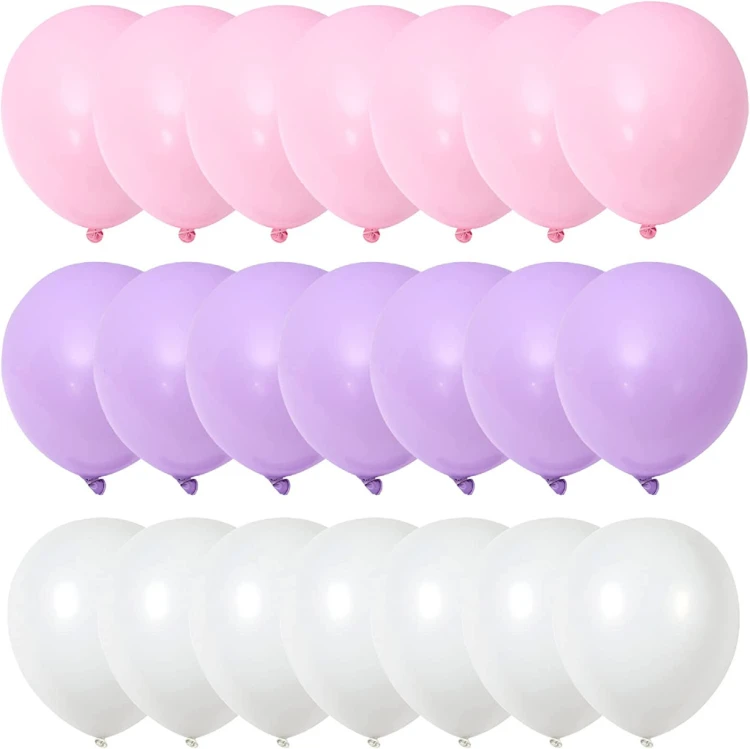 balony 30szt białe + jasny róż + fioletowe 1.jpg