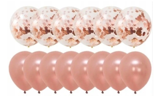 zestaw balonów, balony rose gold, balon  lateksowy.png