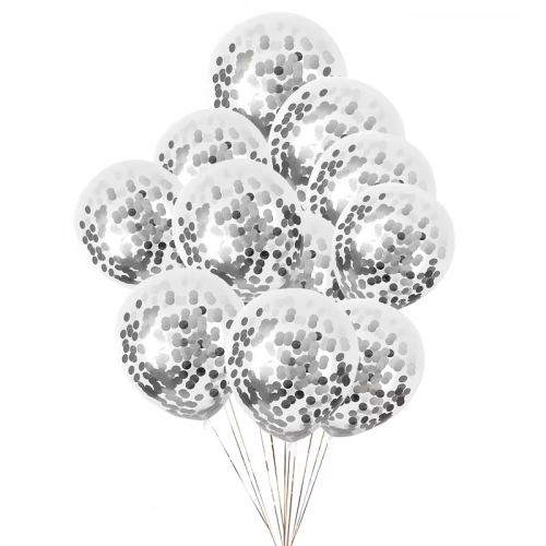 balony ze srebrnym konfetti, balon przezroczysty 10x.png