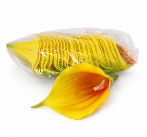24 szt. kalla żółta pomarańczowa, calla, kalia.png