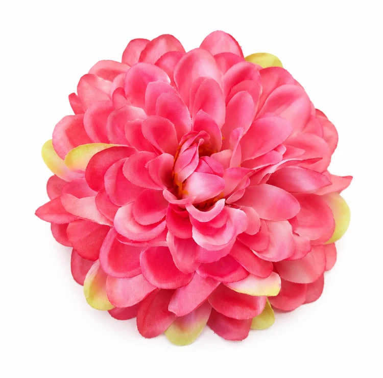 dalia różowa 11 cm, sztuczna główka kwiatowa, kwiaty sztuczne.png