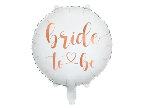 balon biały + Bride to be rose gold.webp