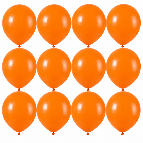 Zestaw Dwunastu Pomarańczowych Balonów.png