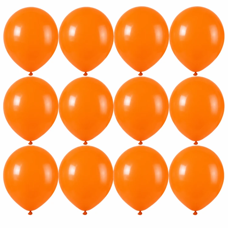 Zestaw Dwunastu Pomarańczowych Balonów.png