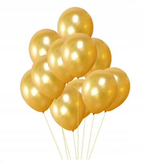 balony złote, złote balony lateksowe, balony gumowe złote, balony imprezowe, balony na powietrze, balony na hel.png